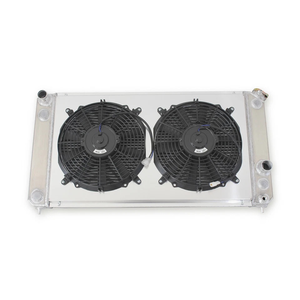 Ventilador de radiador compatible con 96-05 2000 01 02 03 GMC Sonoma SLS camioneta doble cabina 4 puertas 4,3 L Foto 4 de 4