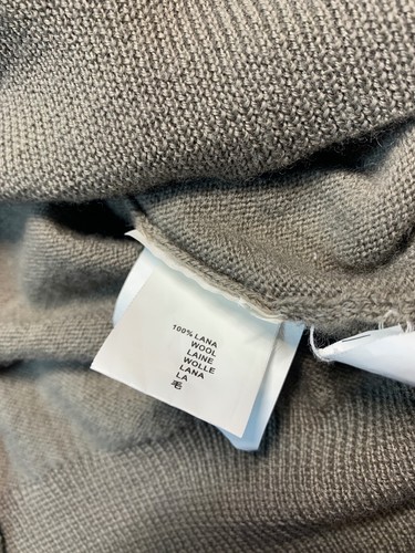 Valentino Roma Men's Sweater 1/4 Zip Size Small, 100% Lana Wool- EUC - Picture 7 of 8