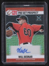2021 Leaf Pro Set Metal Will Bednar XRC Rookie Auto Red Mojo 
