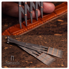 Stainless Steel Expanding Sewing Gauge Buttonhole Spacing Marking Crafting Tool