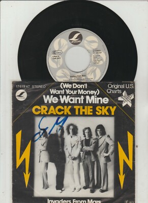 crack the sky - (we don´t want your money  ) -  we want mine