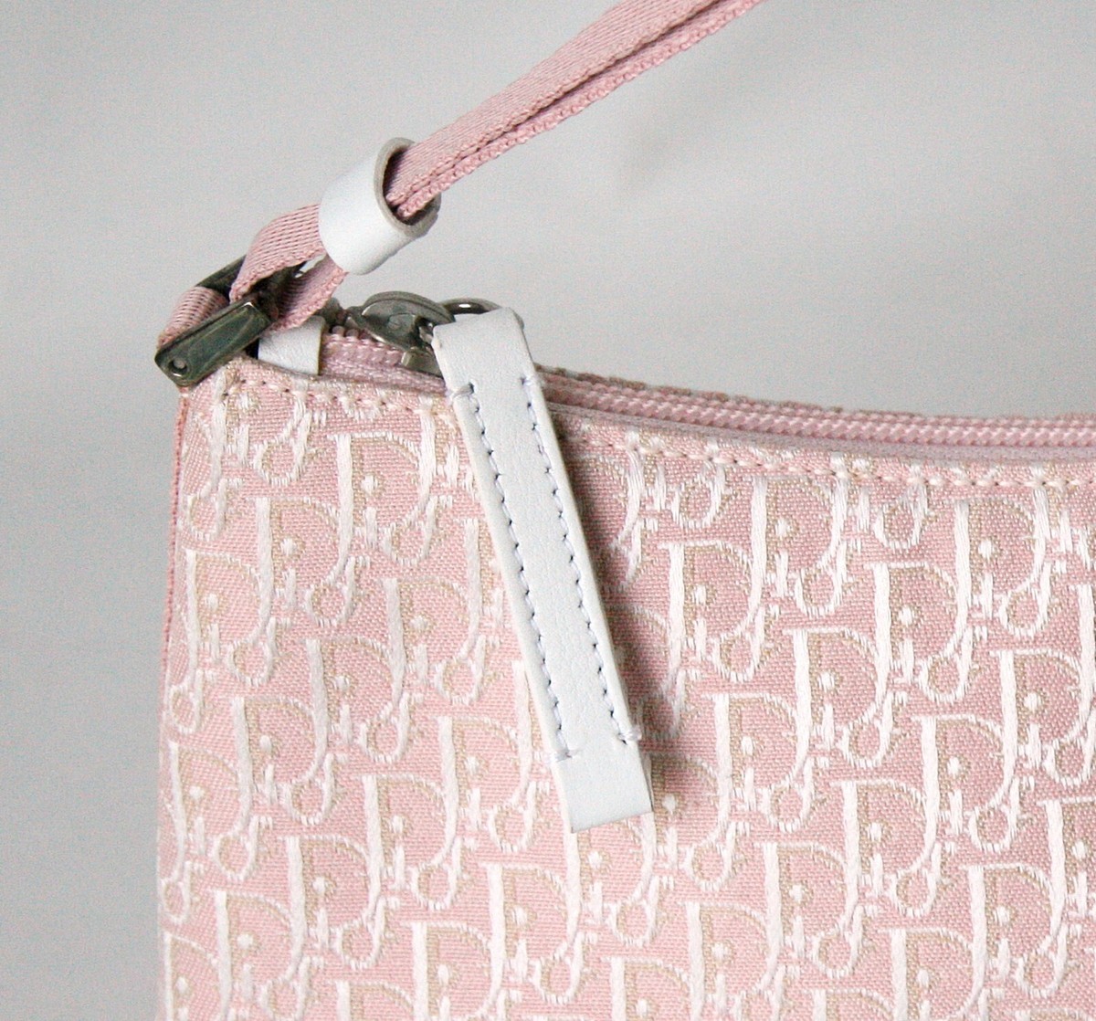 Christian Dior Trotter Baby Pink Mini Pouch Bag,Evening Bag | eBay