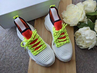 Steve Madden Mac Low Top Trainers, White Sneaker, RRP £93, UK