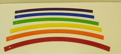 Lasergeschnittene Gleisschablonen für Spur O Modelleisenbahn Gleisverlegung MDF & Acryl