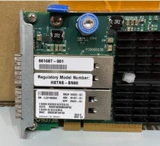 HP Infiniband 10Gb/40Gb 2-port 544FLR-QSFP Adap 661686-001 649282-B21