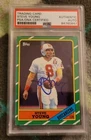 Steve Young signed autographed 1986 Topps Football Rookie Card RC IP auto PSA