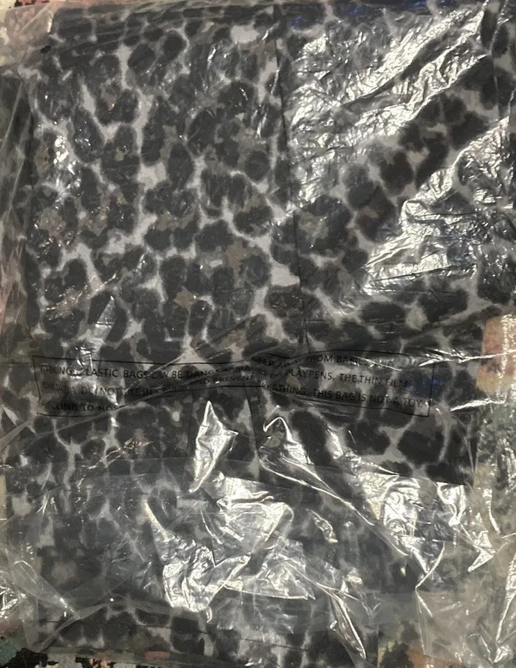 Isaac Mizrahi Live! Calça de tornozelo elástica estampa animal 24/7 tamanho 14 cinza leopardo nova na embalagem - Imagem 4 de 4