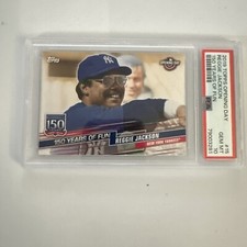 2019 Topps Opening Day Reggie Jackson #15 150 Years Of Fun PSA 10 HOF Yankees