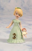 Growing Up Girls From Enesco Blonde Age 3 Figurine 3.25 In , New, Free Shipping on sale Growing Up Girls From Enesco Blonde Age 3 Figurine 3.25 In , New, Free Shipping on sale