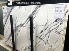 Marmortischplatte weiss Schwarz Geadert Abdeckung Kommode Nachttisch Schrank Neu