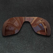 US Brown Replacement Lenses For-Oakley TURBINE ROTOR Polarized Anti-Scratch