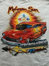 JOHNNY ROCCA IRON HORSE PRO MOD NHRA Short Sleeve Custom T-shirt 