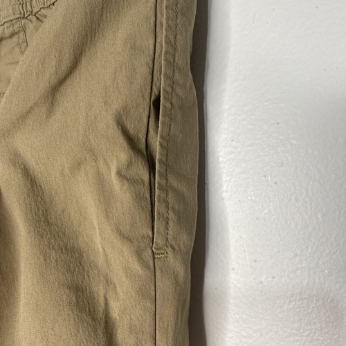 Alaskan Hardgear Pants Mens 30x32 Beige Joggers Tapered Elastic Waist Drawstring - Picture 7 of 10