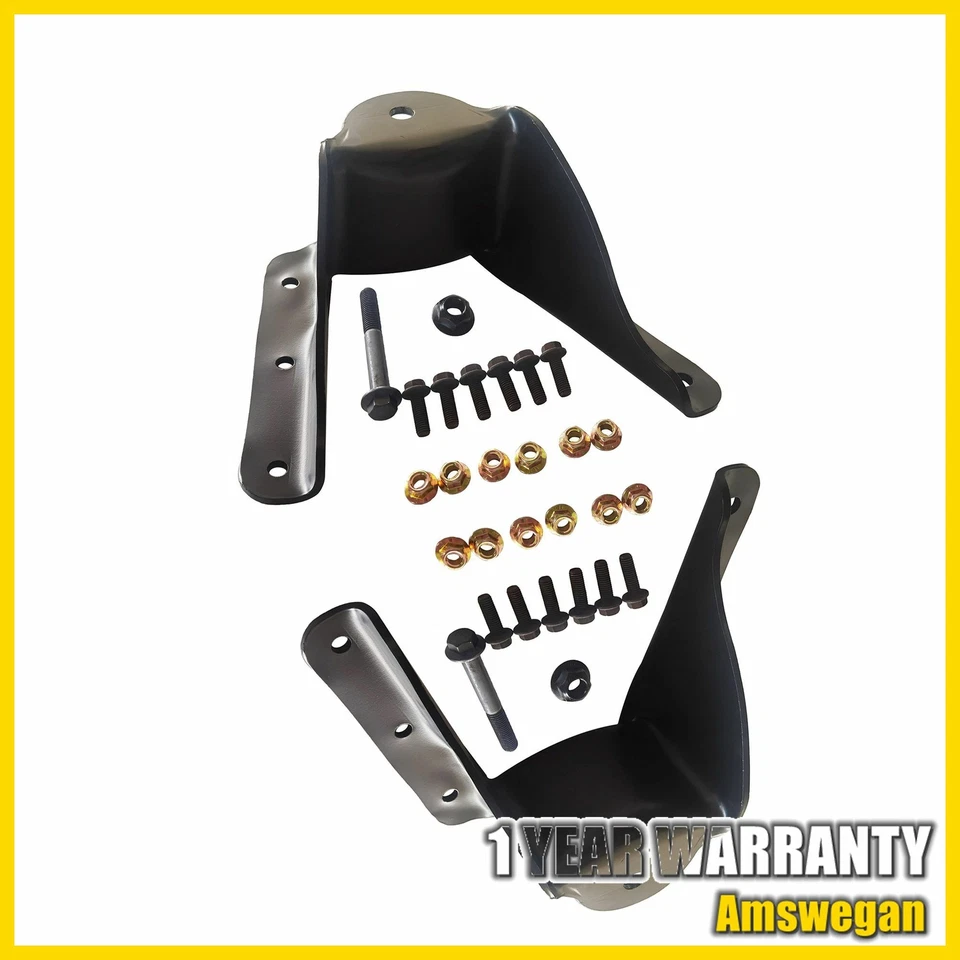 Kit de soporte de resorte de hoja trasera de 2 piezas para Chevy GMC C3500 K3500 1992-2000 722-070 Foto 2 de 4