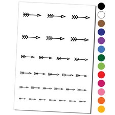 Fun Arrow Temporary Tattoo Water Resistant Set