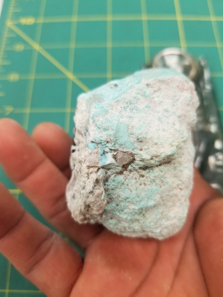 Natural Blue Arizona Southwest Estate Turquoise Rough Stone Gem 226