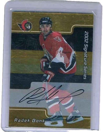 Radek Bonk Ice Hockey In the Game Sports Trading Cards
