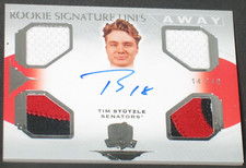 Tim Stutzle 2020-21 Upper Deck The Cup Rookie Signature Unis Autograph (14/49)