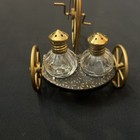 VINTAGE TRICYCLE SALT & PEPPER SHAKER SET Turning Wheels — photo 2