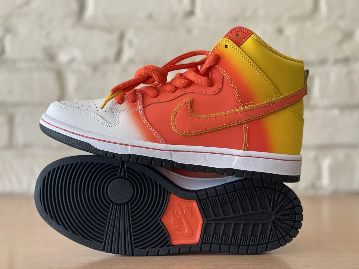 Nike SB Dunk High Pro Sweet Tooth Candy Corn Limited Edition FN5107 700 Size 15