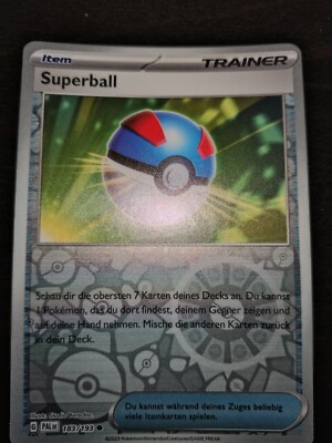 Pokemon 183/193 - Superball - Reverse Holo - PAL Karmesin & Purpur