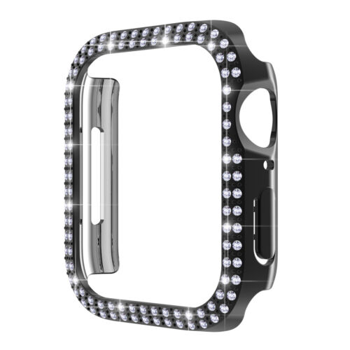 For Apple Watch 1234567 Face Case Cover 38/40/42/44/mm Bling Crystal Rhinestone - 第 21/75 張圖片
