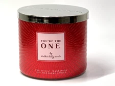 BATH & BODY WORKS YOU'RE THE ONE 3-WICK SCENTED LARGE 14.5 OZ FILLED CANDLE NEW