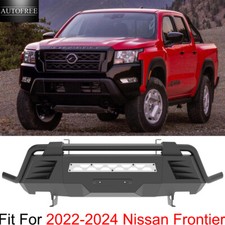 Heavy Duty Front Bumper Fit For 2022 2023 2024 Nissan Frontier Black Steel Q235a