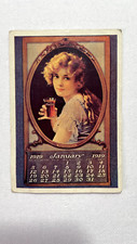 World of Coca Cola Vintage Sticker 80s Marion Davies Calendar 1919 Panini  n&deg; 53