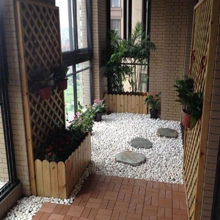 NATURAL WHITE STONE PEBBLES FOR BONSAI SUCCULENTS PLANTS FISH TANK HYDROPONIC - image 3 of 4