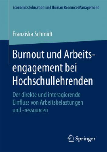 Thumbnail - Burnout Und Arbeitsengagement Bei Hochschullehrenden Der Direkte Und