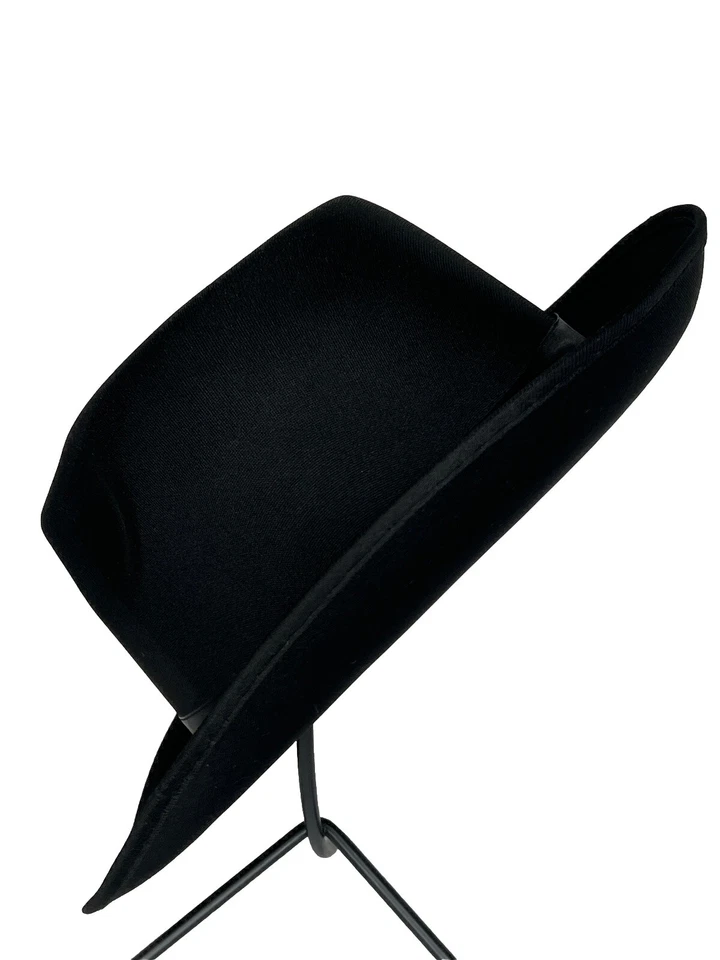Foro Novedades Hombre Negro De Lujo Adulto Fedora Sombrero Gángster Mago Disfraz Foto 3 de 4