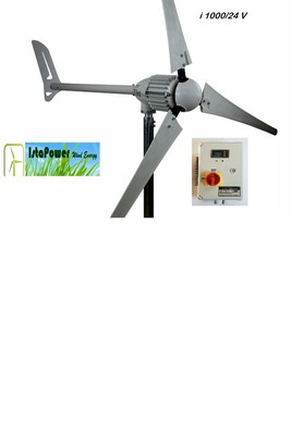 windgenerator 24V/1000W + charge regulator 24 V Istapower