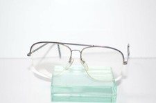 Logo Paris 025 Eyeglasses Frames Gunmetal 145MM Semi-Rimless