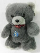 J. Dakin 1984 Plush Natures Babies Huggy Bear Gray 31-0843 All Tags sanitized