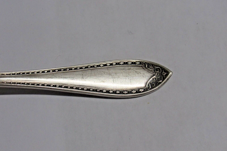 Oneida Community Plate Sheraton Meat Fork 8.5" 1910 - Image 2 of 4