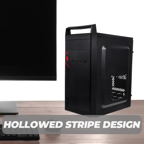 Mini Gehäuse PC Tower Gaming Büro Cafe Computer Container - Bild 10 von 12