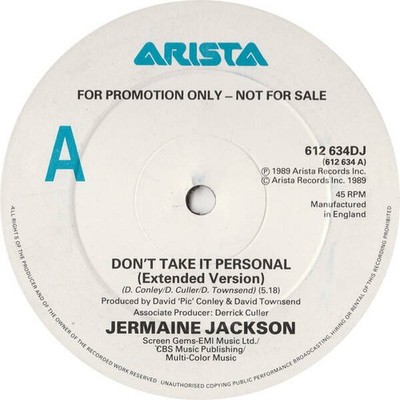 Jermaine Jackson - Don't Take It Personal (Extended Version)