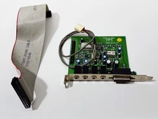 Vintage HP 5182-8657 Pavilion Sound Card D-16/E (3D Card)V3 Add on w/ Cable Midi