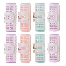 8 Pcs Waves Style Hair Rollers Curling Styling Tools Curlers Thick
