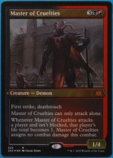Master of Cruelties (ETCHED) FOIL Double Masters 2022 MINT (512070) ABUGames