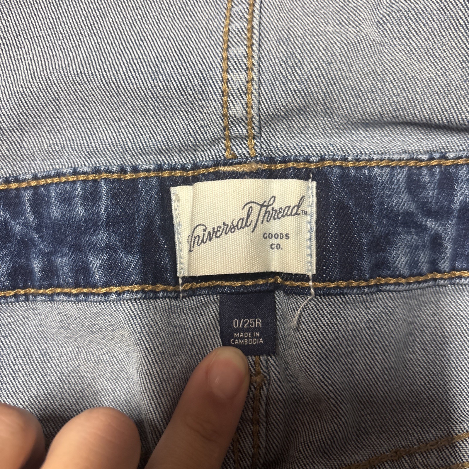 Universal Thread Target Denim Overalls Women’s Si… - image 8