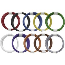 Donau Elektronik 110-MIX cable for wiring 1 x 0.04 mm  multicolor 1 KIT