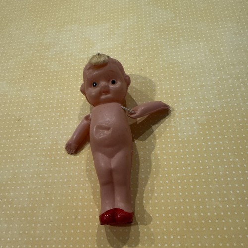 Jouet ancien - Vintage celluloïd Mini KEWPIE Toy JAPAN poupée minuscule