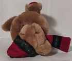 2000 Godiva Chocolatier Annual Holiday Plush Teddy Bear Christmas Hat Scarf — photo 5