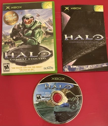 Halo: Combat Evolved (Microsoft Xbox) Complete, Used | Tested