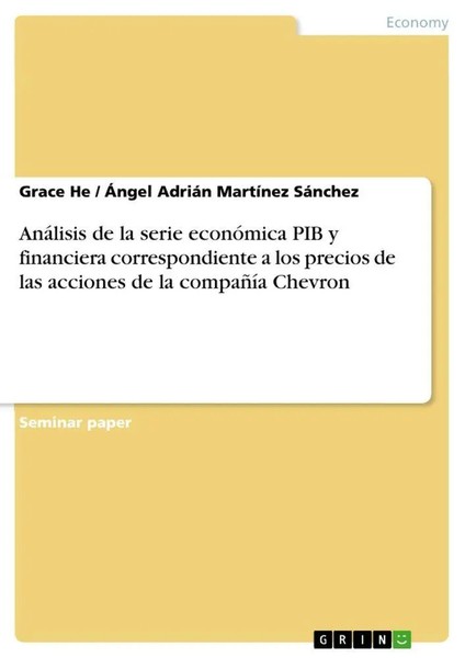 AnáLisis De La Serie EconóMica PIB Y Financiera Correspondiente A Los Precios...-image