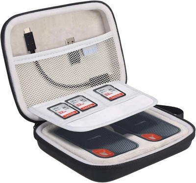 Hard Drive Carrying Case for Sandisk Extreme & G-Drive SSD Shockproof Travel Bag