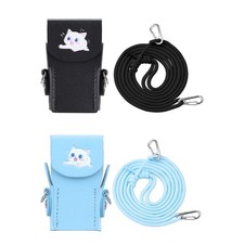 Travel Friendly PU Leather Camera Case for Pocket 3 Ensuring Full Cover