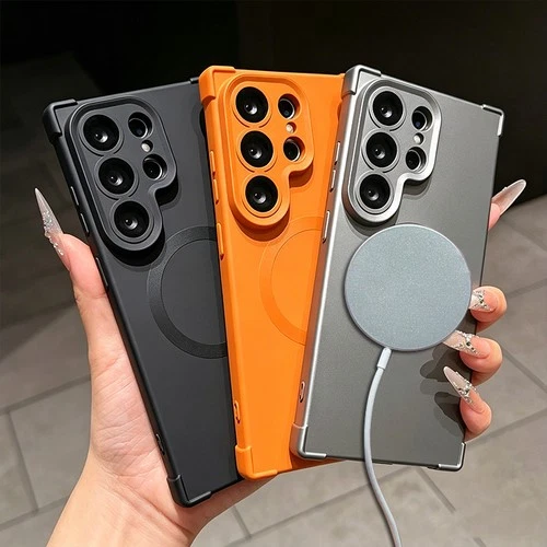 For Samsung Galaxy S26 S25 S24 Ultra Shockproof Magnetic Bumper Phone Case Cover